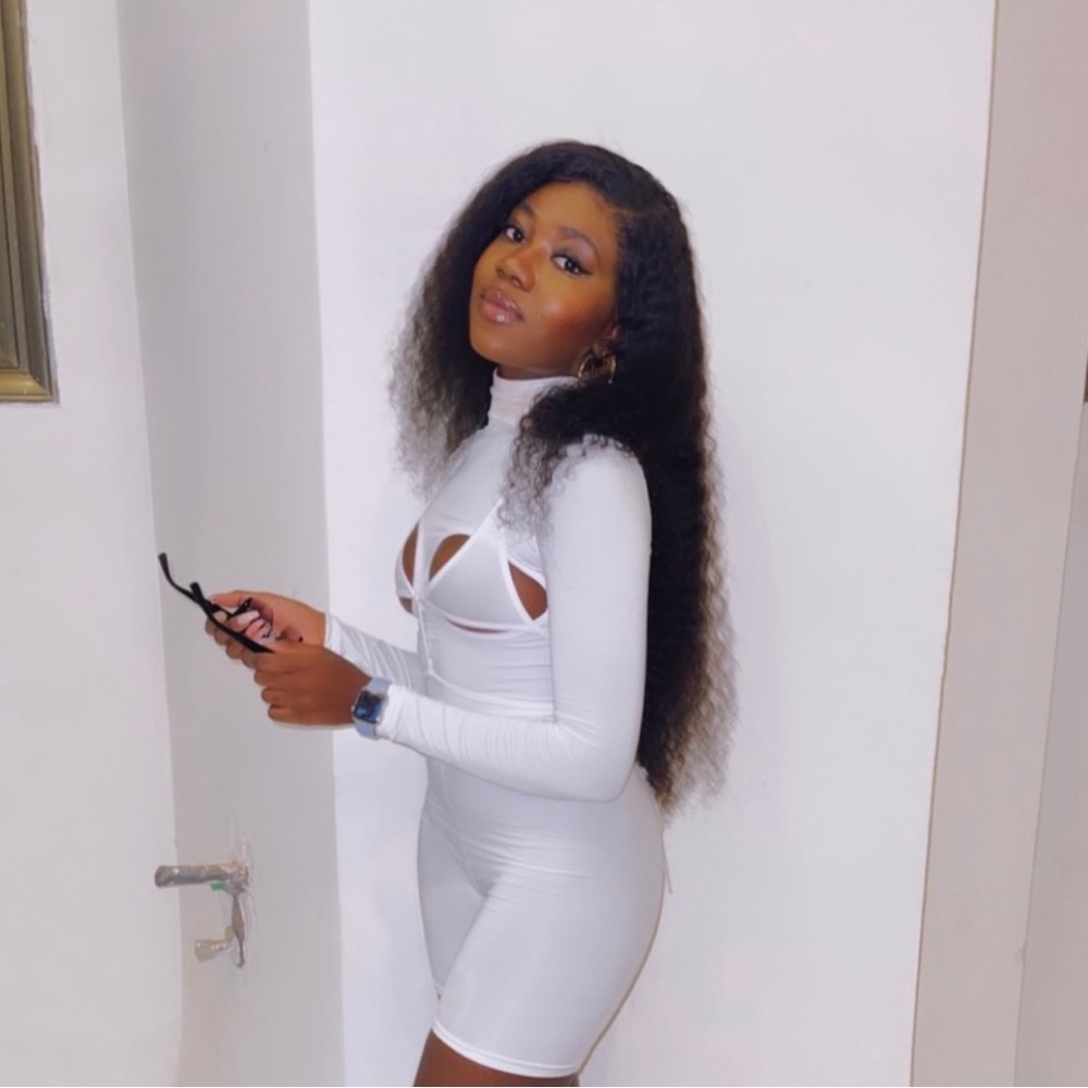 From grayscale white cut out sexy romper